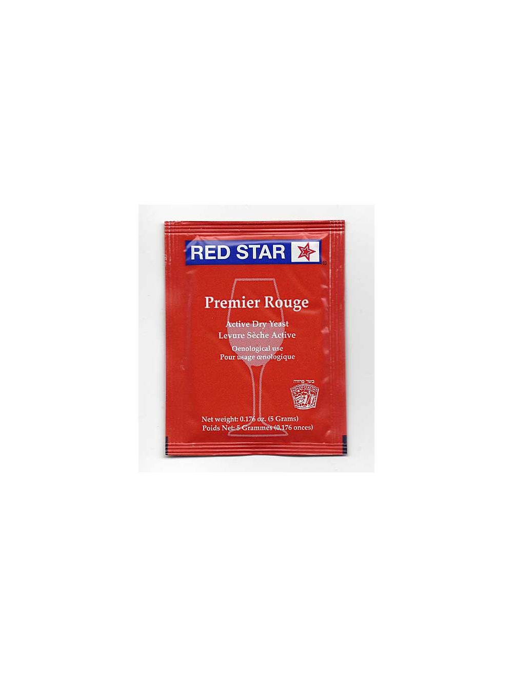 10 Packets Red Star Premier Rouge formerly Pasteur Red Dried Wine Yeast
