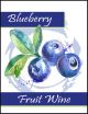 Blueberry Wine Label