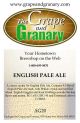 English Pale Ale: All Grain