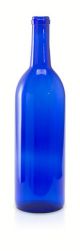 Wine Bottles: Bordeaux Fifth - Blue 12/cs