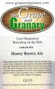 Honey Brown Ale- GG