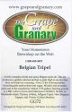 Belgian Tripel- G & G