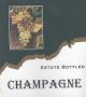 Champagne- Wine Label