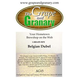 Belgian Abbey Dubbel: All Grain