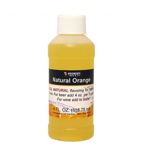 Orange Flavor-  4 oz Bottle
