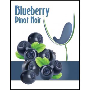 Blueberry Pinot- Label