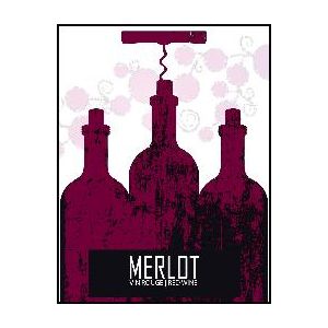 Merlot- Wine Label