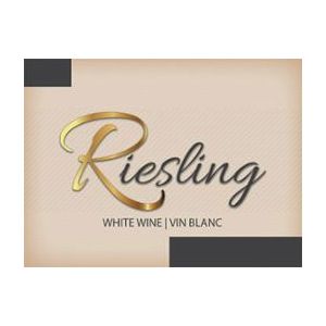 Riesling- Wine Label