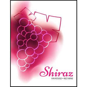 Shiraz- Wine Label