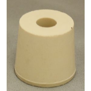 #5-1/2 Drilled Rubber Stopper